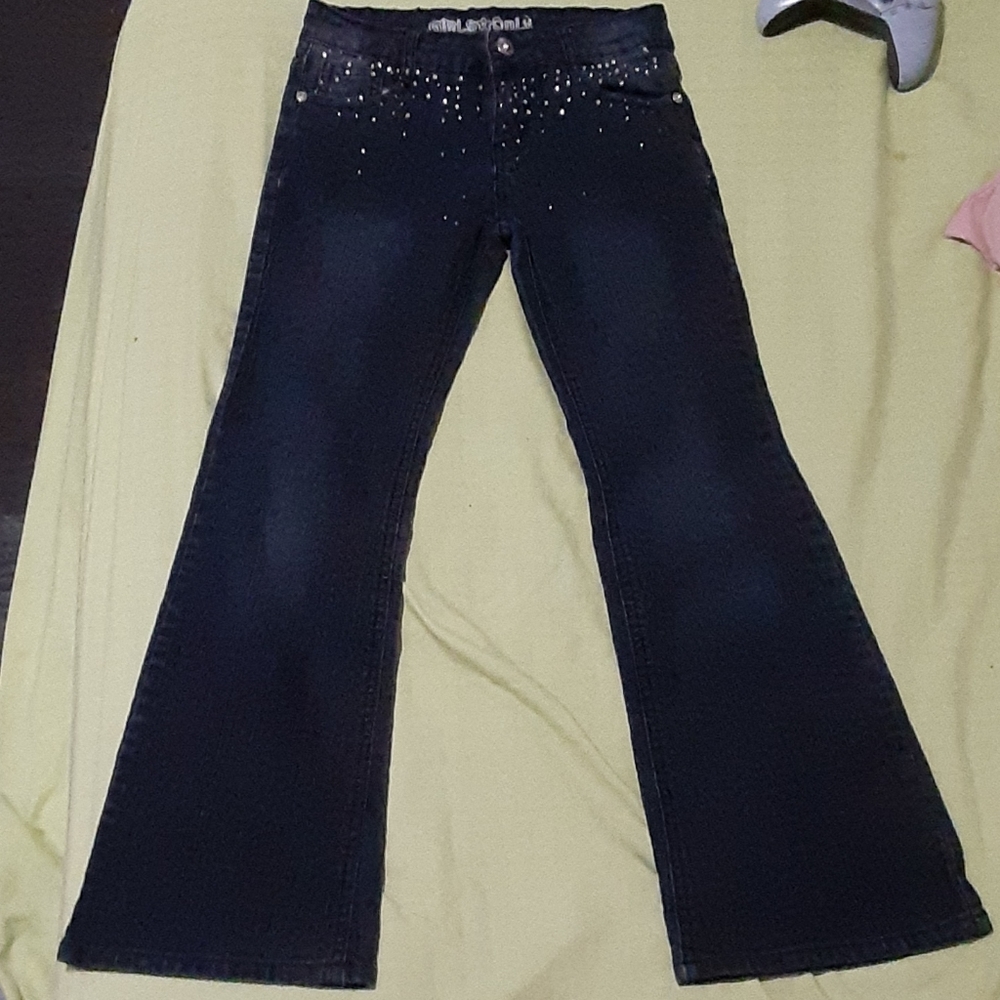 Pair of girls Jean pants
